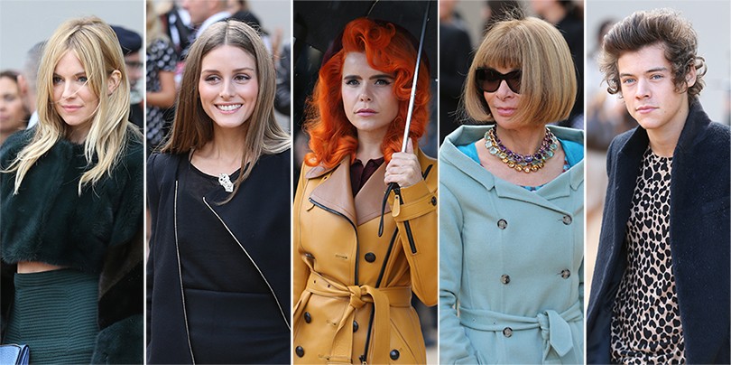 Star Look: главные гости показа Burberry в рамках London Fas...