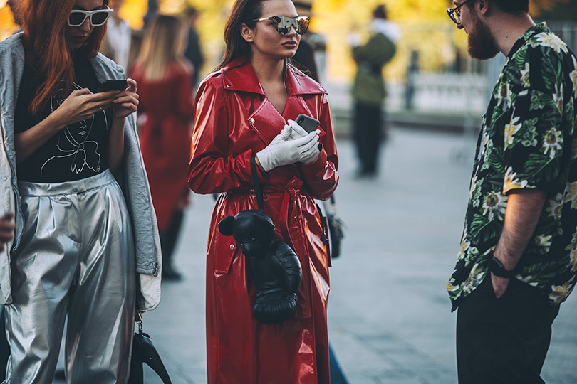 Лучшие street-style-образы с Недели моды Mercedes-Benz в Мос...
