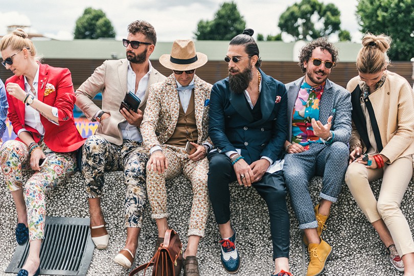 Men in Style: лучшие street-style образы выставки мужской мо...