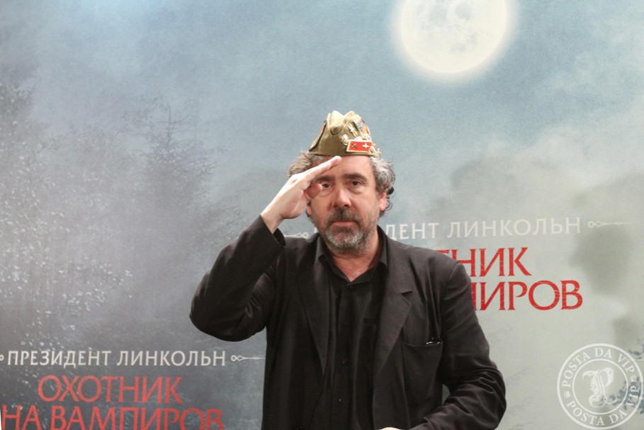 Светская хроника: Режиссер Тим Бертон — в Москве