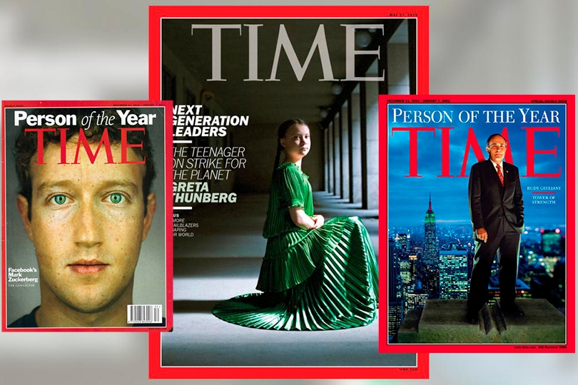 Шорт-лист Time «Человека года»: Марк Цукерберг, Грета Тунбер...