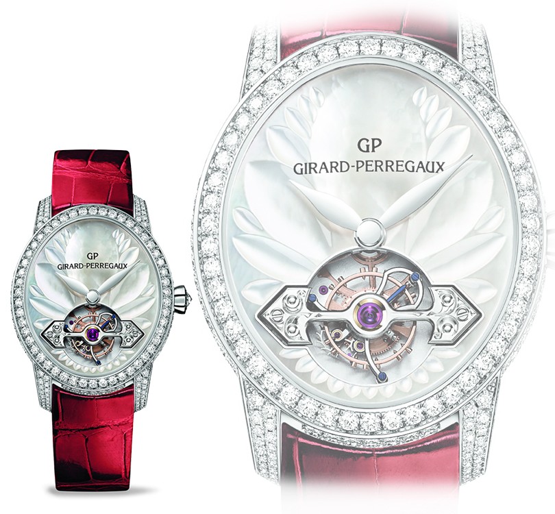 Часы & Караты: Tourbillon with Gold Bridge от Girard-Per...