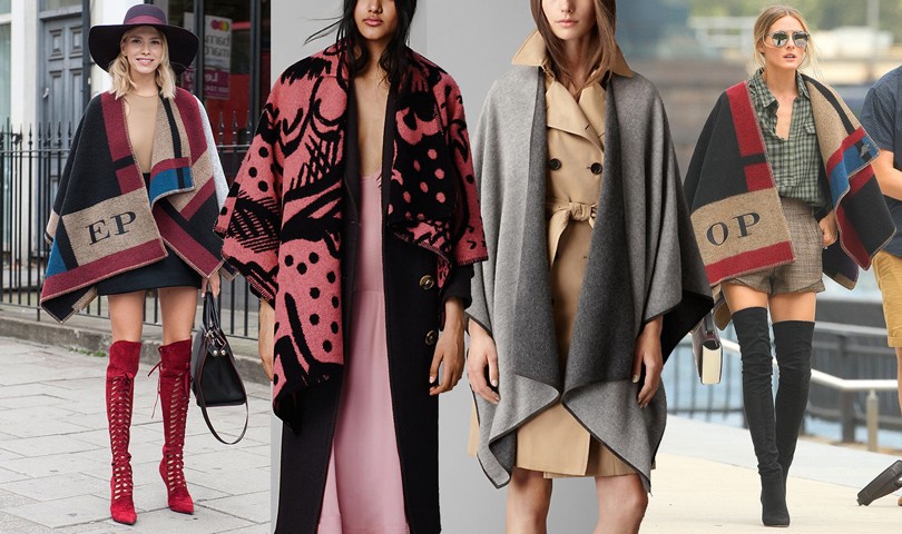 Star Look: персонализированные пончо Burberry