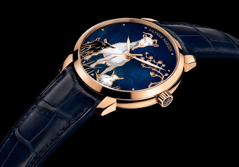 Часы & Караты: символ 2015 года в часах Ulysse Nardin
