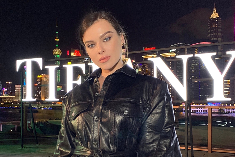 Фотоувеличение: Бри Ларсон и Елена Темникова на открытии выс...