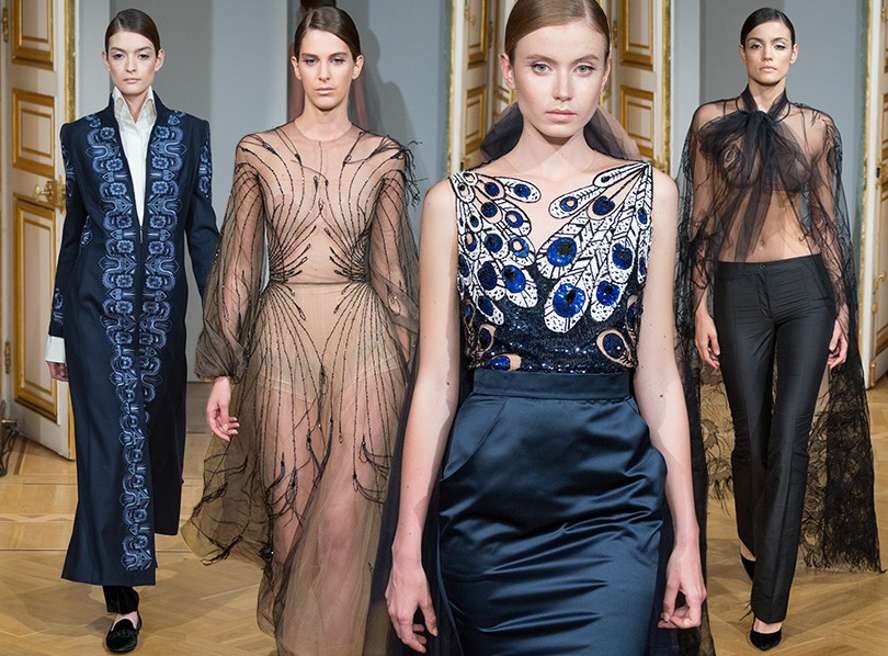 Style Notes: показ Yanina Couture FW17 в рамках Paris Haute ...