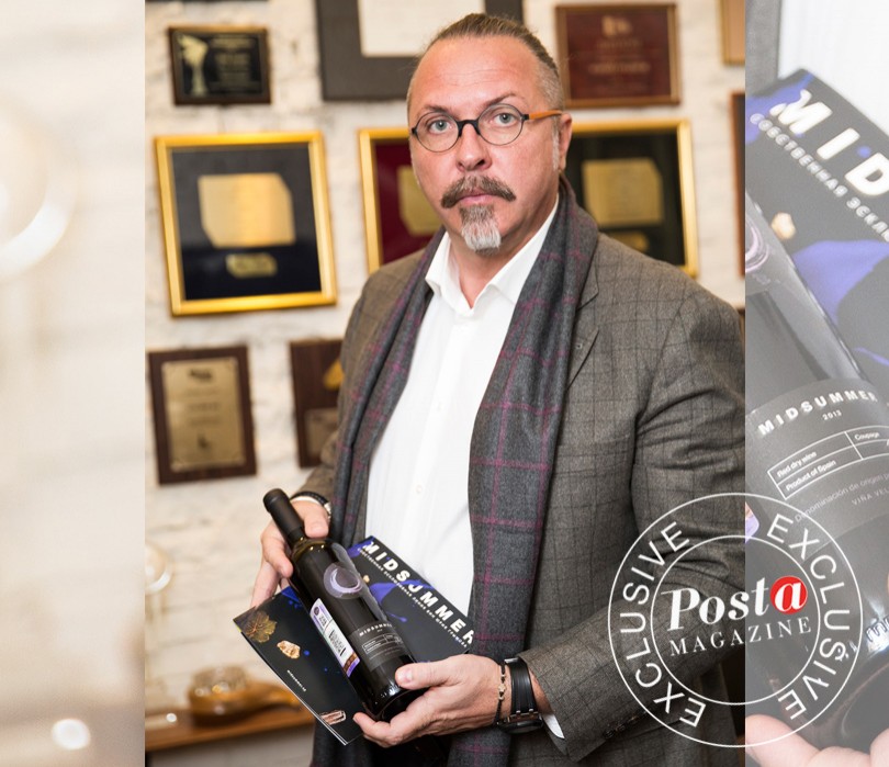 Эксклюзив Posta-Magazine: Юрий Грымов о своем вине, винодели...