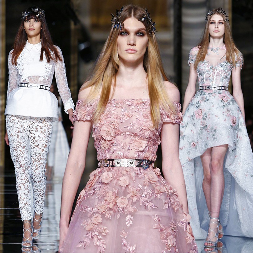 Style Notes: показ Zuhair Murad на Неделе высокой моды в Пар...