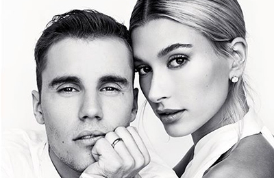 Хейли Бибер показала свадебное платье авторства Вирджила Абло