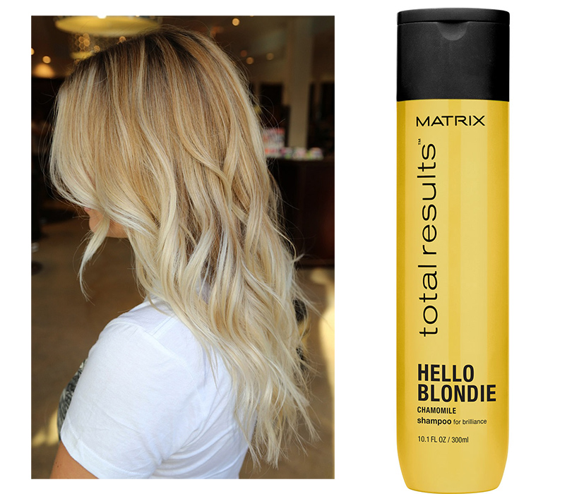 Matrix Hello Blonde Shampoo.