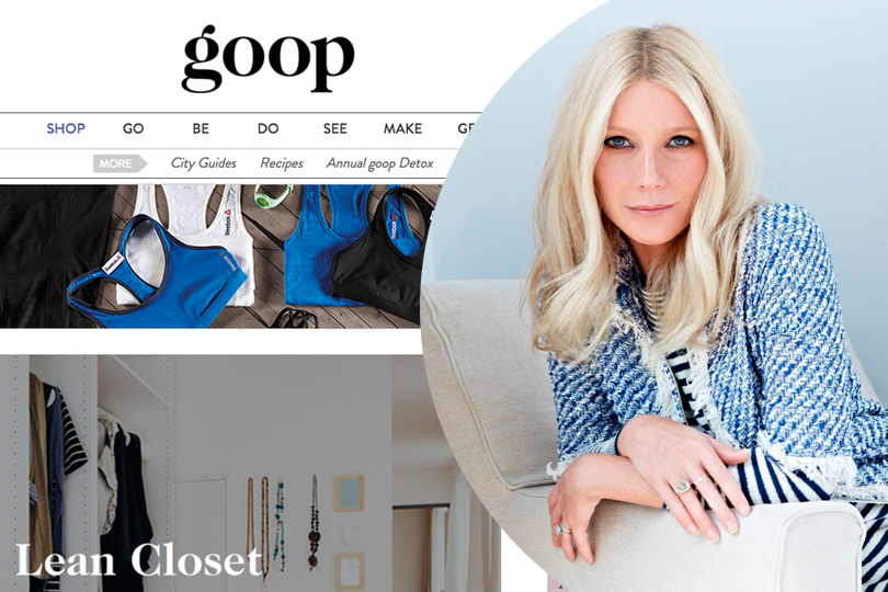 Гвинет пэлтроу и проект goop