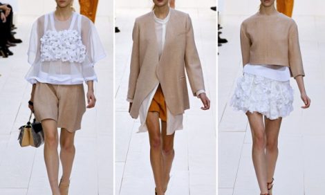 Paris Fashion Week:  Показы Chloe и Giambattista Valli. Cезон весна-лето 2013