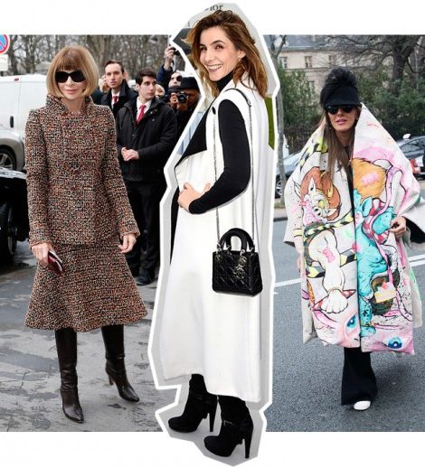 Style Notes: гости Недели высокой моды в Париже и хроники street style