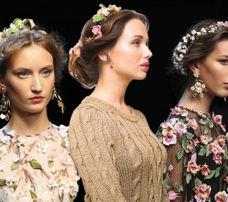 Total beauty: повторяем лучшие образы с показа Dolce&Gabbana SS 2014