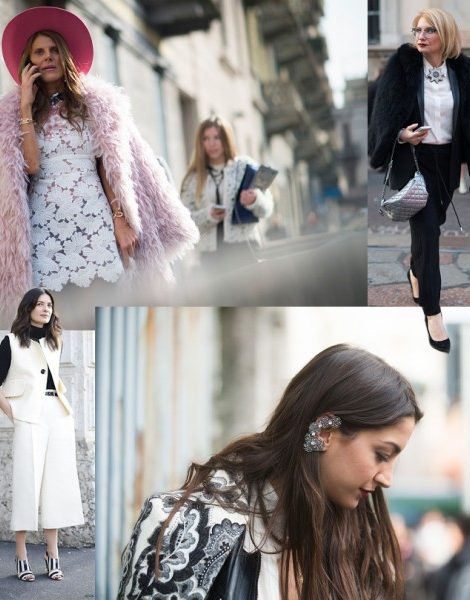 Street Style: лучшие образы гостей миланской Недели моды сезона осень/зима-2015