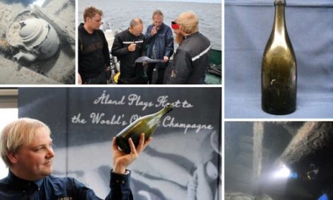 Новости: Старинное шампанское на Аландских островах