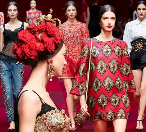 Неделя моды в Милане: матадоры и байлаоры на показе Dolce&Gabbana