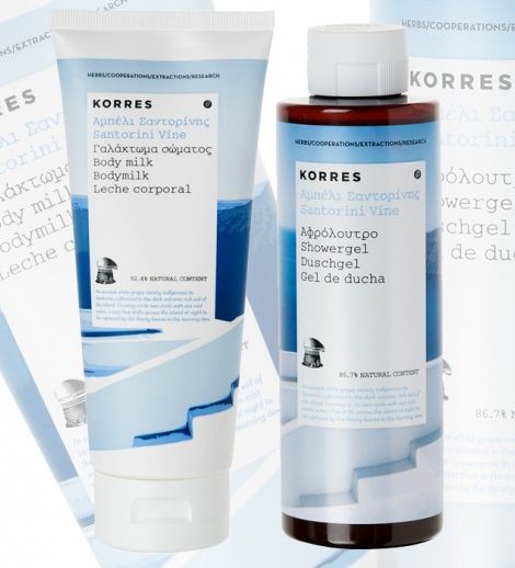 Beauty Shopping. Средства по уходу за телом Korres «Белое вино Санторини»