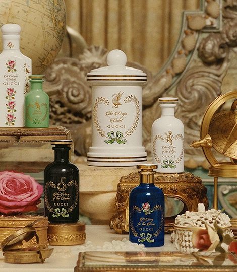 Gucci представили коллекцию ароматов The Alchemist's Garden в аптекарских флаконах