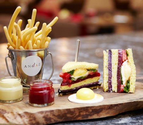 Travel News: Winter Club Sandwich в лондонском отеле Andaz Liverpool Street