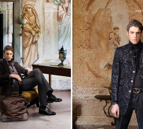 Homme: Новая рекламная кампания  Angelo Galasso сезона Autumn / Winter 2012