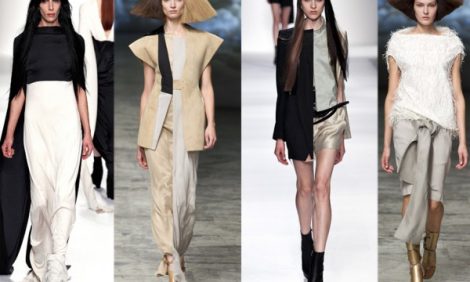 Paris Fashion Week: Показы Ann Demeulemeester и Rick Owens. Сезон Весна-Лето 2013