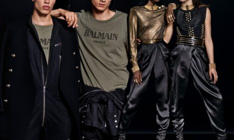 Style Notes: опубликован лукбук Balmain x H&M