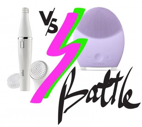 Бьюти-битва: электрическая щетка для лица Luna 2 VS щеточка для очищения лица с микровибрацией Braun Face 810