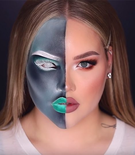 YouTube-тренд: макияж как рентгеновский снимок