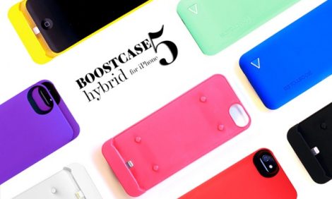 Идея подарка. Стильные чехлы Boostcase с дополнительной батареей для iPhone 5