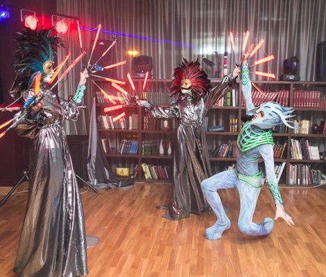 Хорошие Новости: Carnevale di Colori в Cabinet Lounge