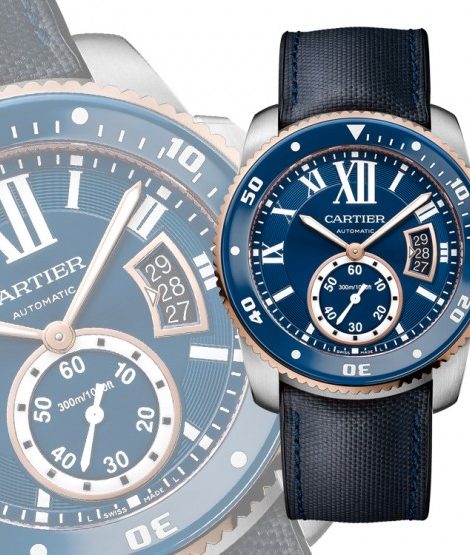 Часы & Караты: исследуя глубину. Новые часы для дайверов Cartier Diver Blue