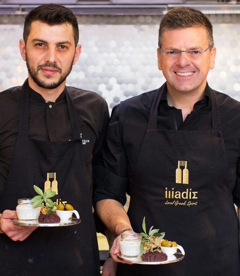 Светская неделя с Ириной Чайковской: вечер в стиле Chef’s Table в ресторане греческой кухни Iliadis
