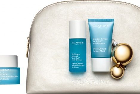 Celebrity Posta Box. Линия HydraQuench от Clarins