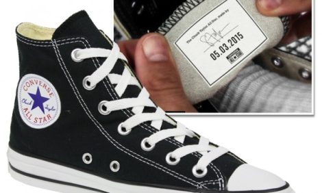 Shoes & Bags Blog: начало путешествия в новых Converse отмечаем индивидуальной этикеткой