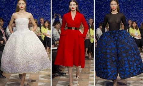 Fashion-Рейтинг: 20 лучших образов с показа Christian Dior Couture в Париже