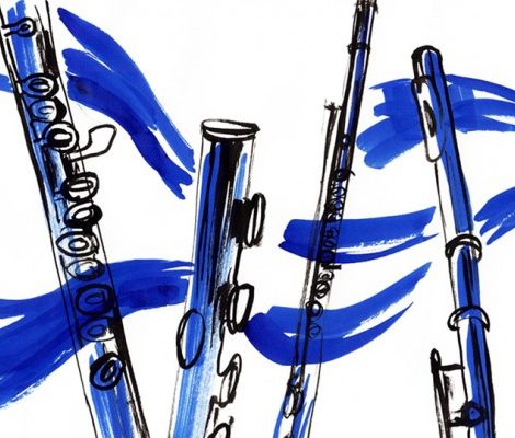Почему флейта звучит синим