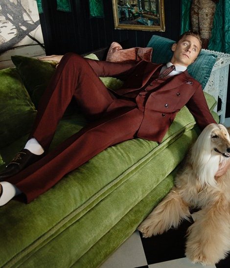 Men in Style: Том Хиддлстон в рекламной кампании Gucci