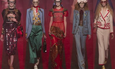 Style Notes: фантасмагория Алессандро Микеле. Показ Gucci в Милане