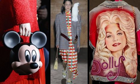 Приключения итальянцев во Франции: показ коллекции Gucci на Неделе моды в Париже