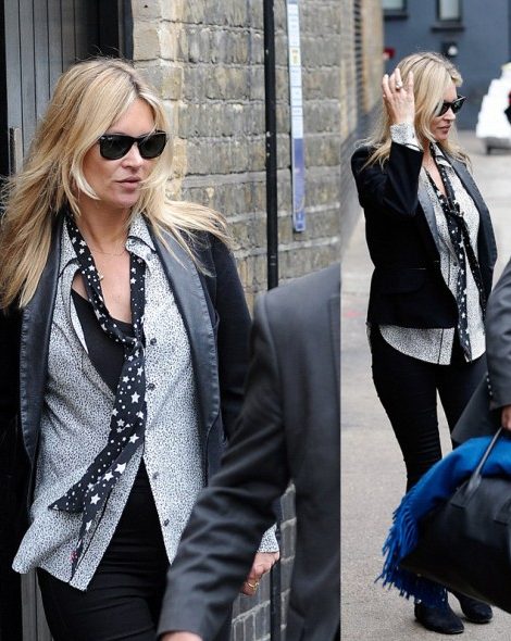 Star Look: стильная коллаборация Кейт Мосс