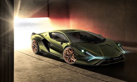 На автосалоне во Франкфурте представили Lamborghini Sián