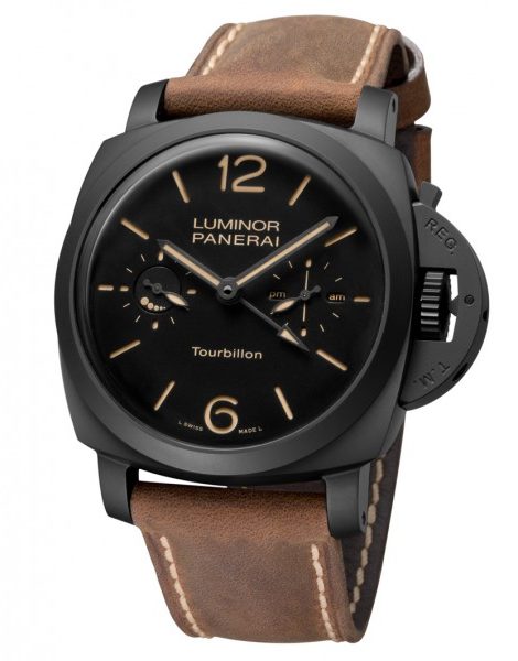 Shopping: часы Luminor 1950 Tourbillon GMT Ceramica в бутиках Panerai