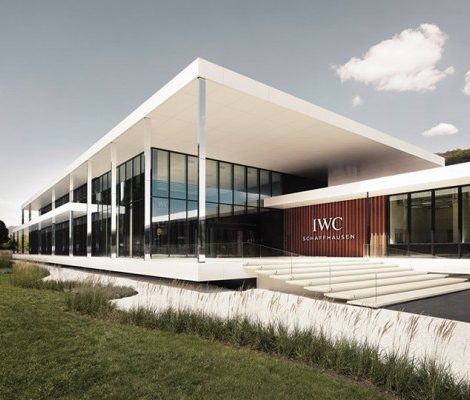 Открытие нового производственного центра Manufakturzentrum часовой компании IWC Schaffhausen