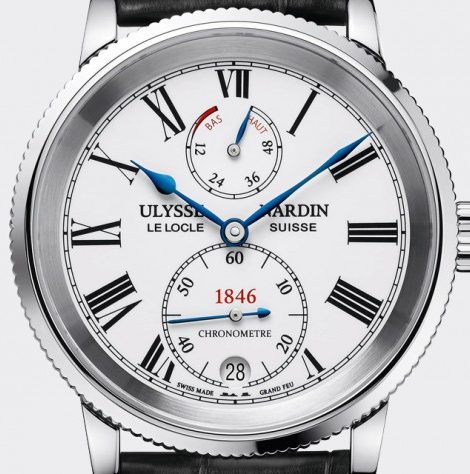 Время вспять: классический хронометр Marine 1846 Ulysse Nardin