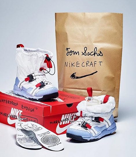 Shoes & Bags Blog: «космические» кроссовки Mars Yard Overshoe от Tom Sachs и Nike