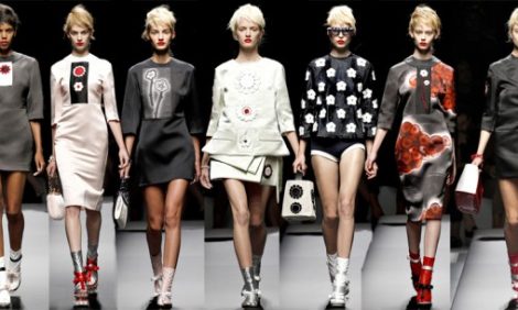 Milan Fashion Week: Показ Prada сезона весна-лето 2013