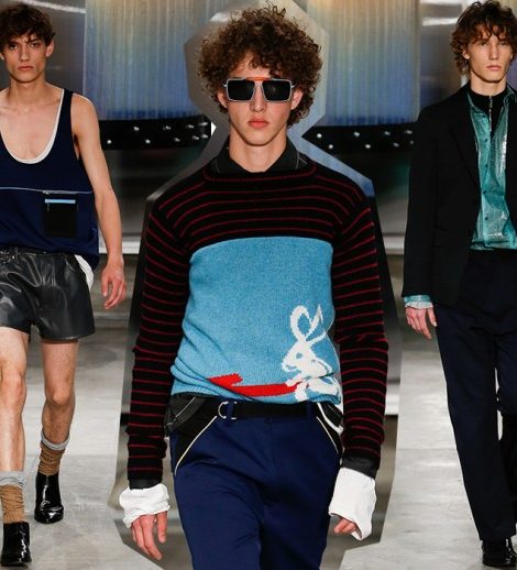 Men in Style: показ и прием Prada в рамках Недели мужской моды в Милане