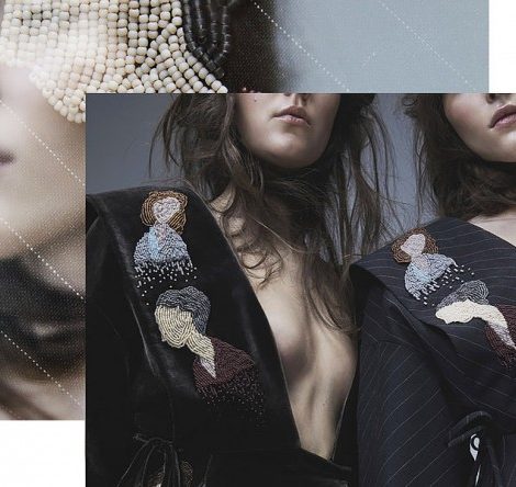 Переосмысление творчества Модильяни в дебютной коллекции Ruban Haute Couture