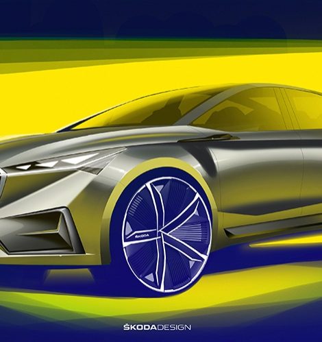 Женевский автосалон 2019: концепт-кар Skoda Vision iV